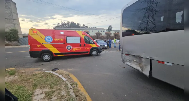 Corpo de Bombeiros (Siate) esteve no local.