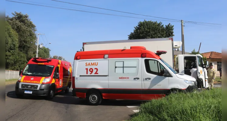 Equipe médica do Samu também foi mobilizada.