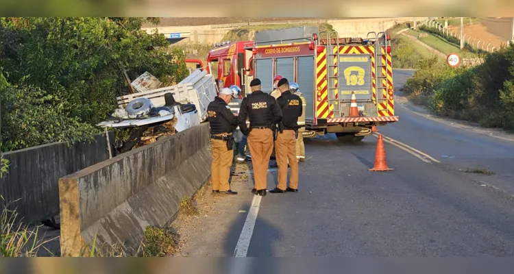 Polícia Militar compareceu à ocorrência.