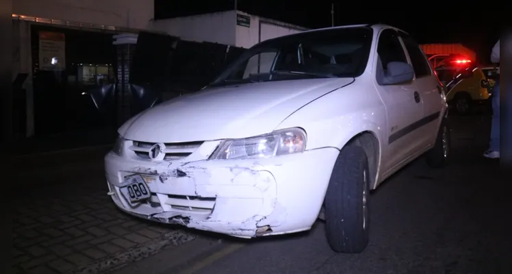 Condutora do carro não teve ferimentos.