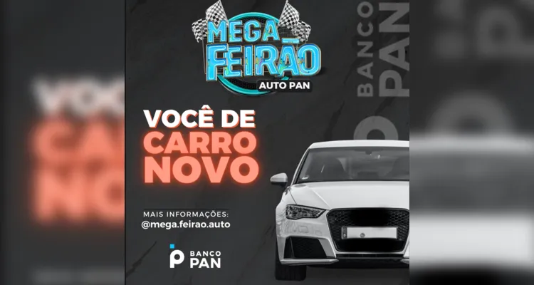 Mega Feirão do Banco Pan acontece neste fim de semana em PG