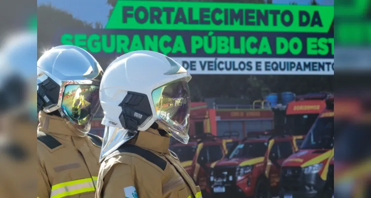 Bombeiros também foram contemplados com investimentos.