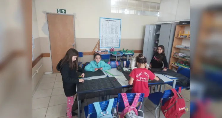 Veja como foi o trabalho de confecção de itens representativos em sala de aula.