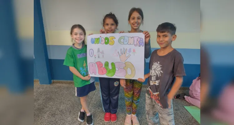 Confira os registros dos trabalhos dos alunos.