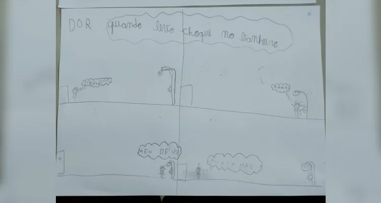 Veja os registros dos alunos desenvolvendo o trabalho em sala de aula.