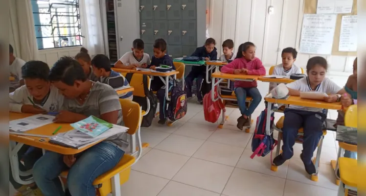 Trabalho teve várias etapas e registros de queimadas por parte dos alunos.