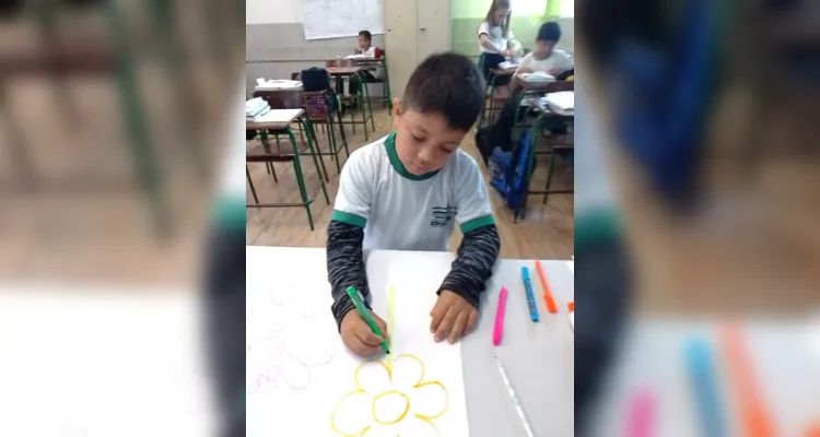 Veja os registros do trabalho de conscientização dos educandos em relação à temática.