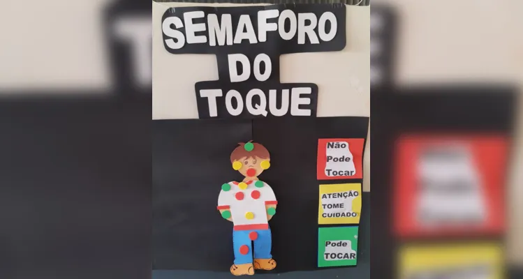 Educandos puderam entender importância da campanha com as dinâmicas.