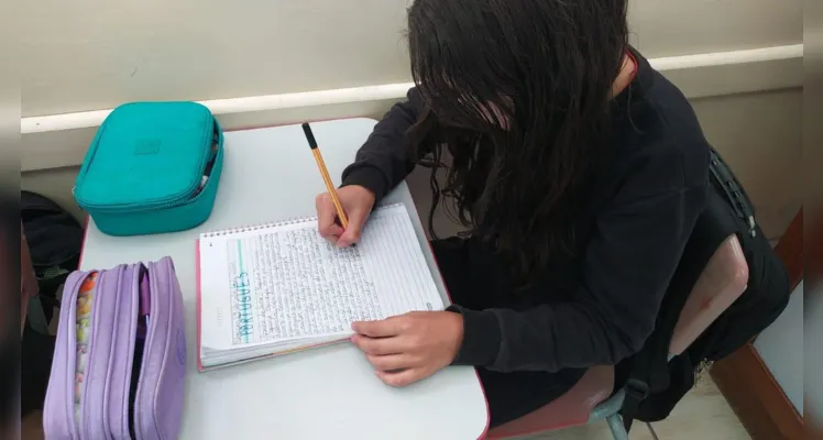 Educandos puderam participar ativamente do trabalho em sala de aula.