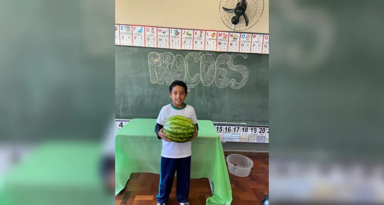 Educandos puderam extrair delicioso aprendizado da proposta em sala de aula.