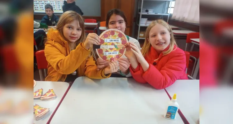 Educandos puderam extrair delicioso aprendizado da proposta em sala de aula.