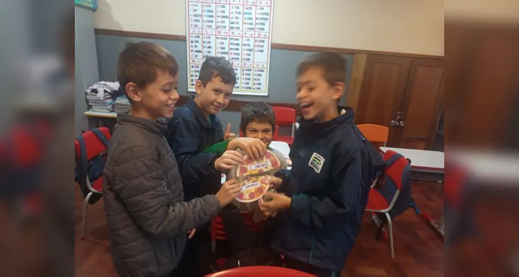 Educandos puderam extrair delicioso aprendizado da proposta em sala de aula.