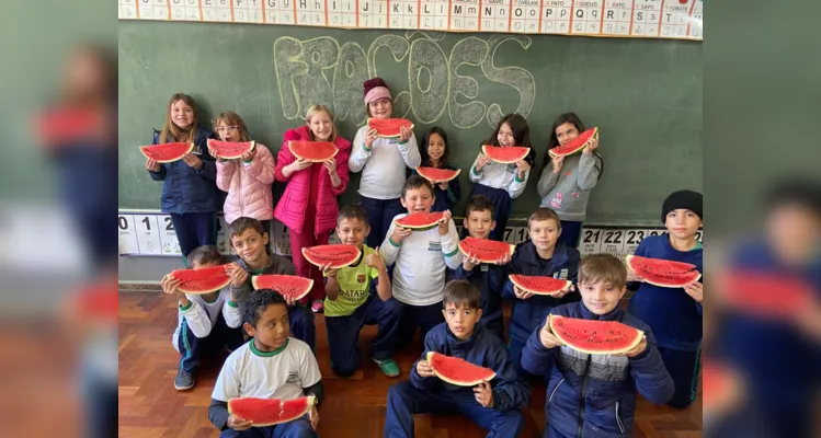 Educandos puderam extrair delicioso aprendizado da proposta em sala de aula.