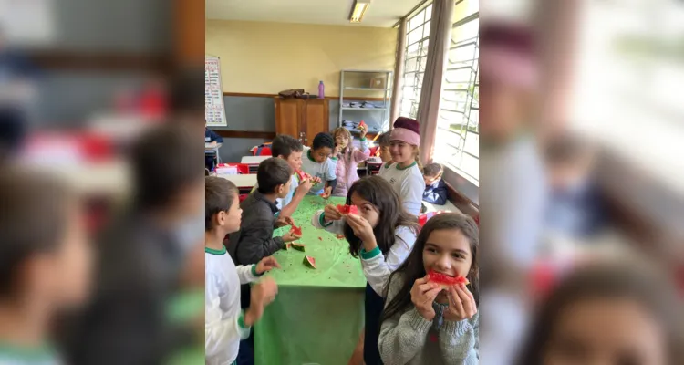 Educandos puderam extrair delicioso aprendizado da proposta em sala de aula.