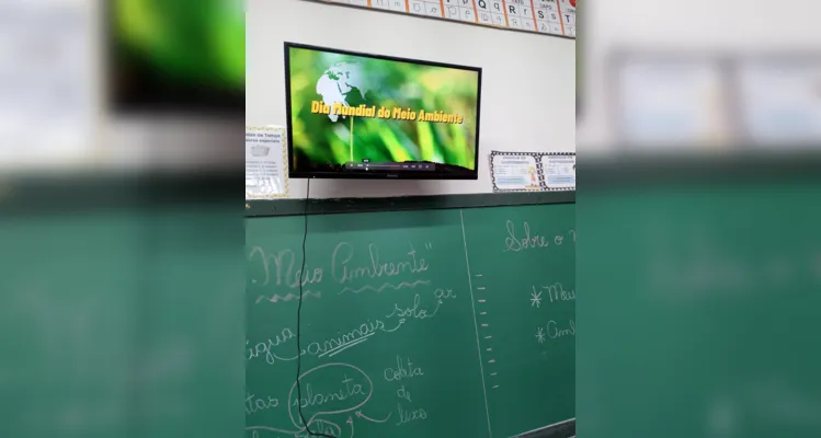 Confira os registros dentro e fora da sala de aula das ações dos educandos.