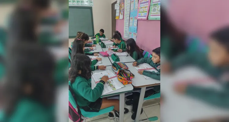 Impresso foi centro do trabalho sobre o meio ambiente junto aos estudantes.