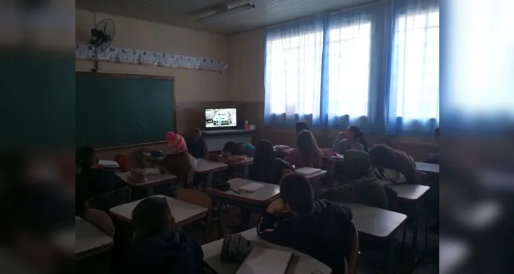 Veja como foram as práticas no quarto ano A da Escola Divino Espírito Santo.