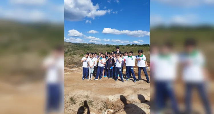 Confira as fotos do passeio e dos trabalhos realizados pelos alunos.