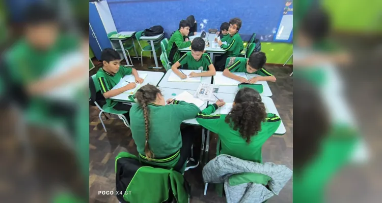 Impresso contribuiu efetivamente para o trabalho em sala de aula.