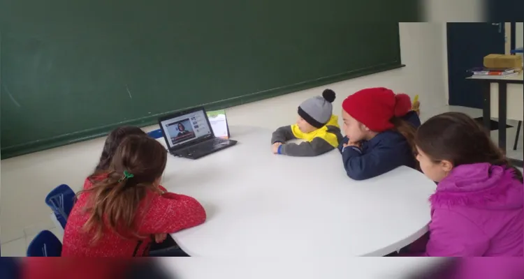 Trabalhos em sala contribuíram para alunos refletirem sobre importante assunto.