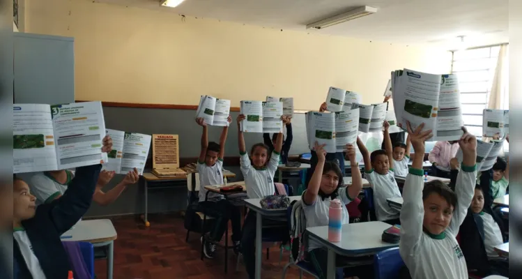 Alunos puderam fazer várias medições em sala de aula e testar conceitos na prática.