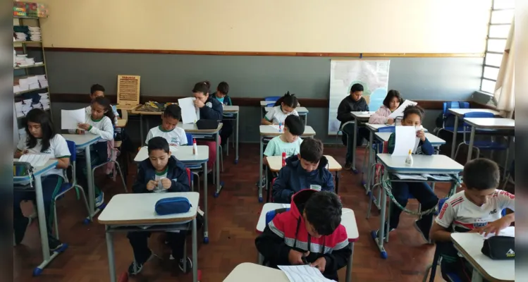 Alunos puderam fazer várias medições em sala de aula e testar conceitos na prática.