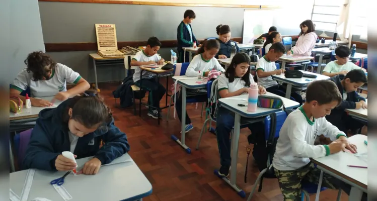 Alunos puderam fazer várias medições em sala de aula e testar conceitos na prática.