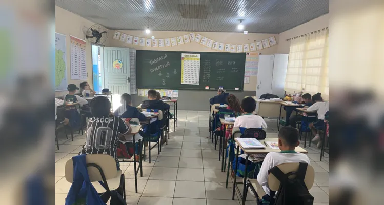 Trabalho teve momentos diversificados em sala de aula.