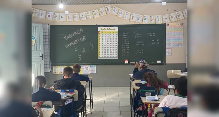 Trabalho teve momentos diversificados em sala de aula.