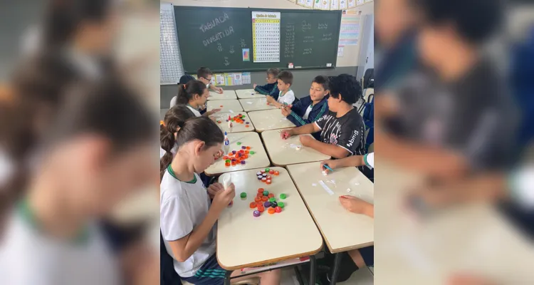 Trabalho teve momentos diversificados em sala de aula.