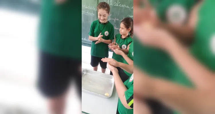 Educandos puderam aprender e ser protagonistas da proposta em sala de aula.