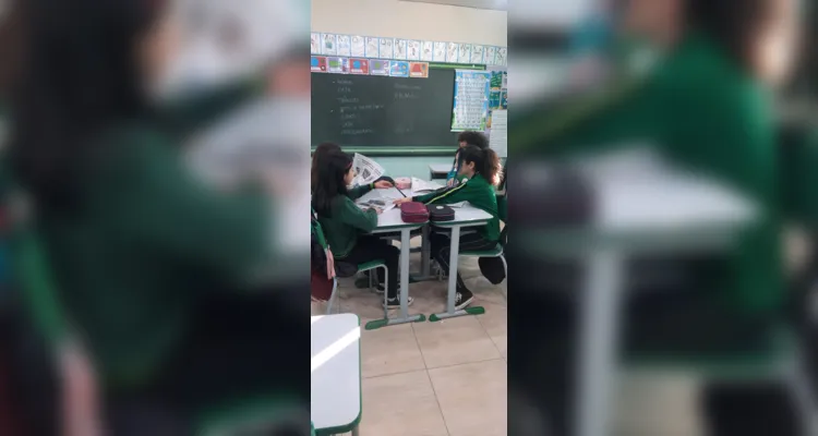 Proposta teve grande engajamento dos alunos.