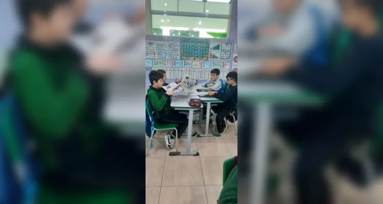 Proposta teve grande engajamento dos alunos.