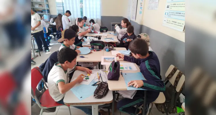 Educandos puderam participar ativamente e protagonizar aprendizado.