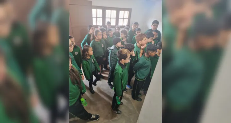 Veja alguns registros do passeio regado a conhecimento dos alunos.