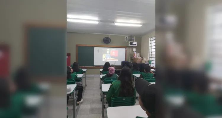 Trabalho em sala de aula explorou conteúdos referenciais sobre energia.