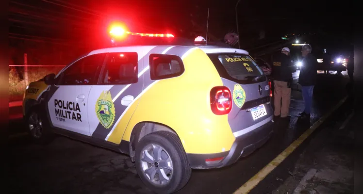 Polícia Militar (PM) registrou a ocorrência, no local |