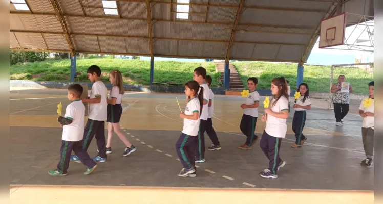 Veja os registros do trabalho de conscientização dos educandos em relação à temática.