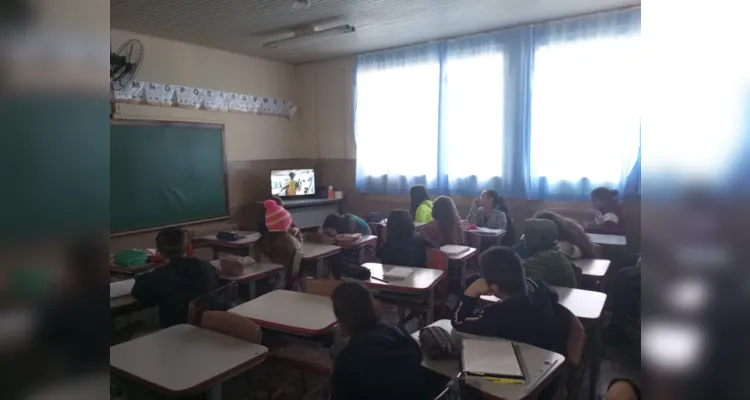 Veja como foram as práticas no quarto ano A da Escola Divino Espírito Santo.