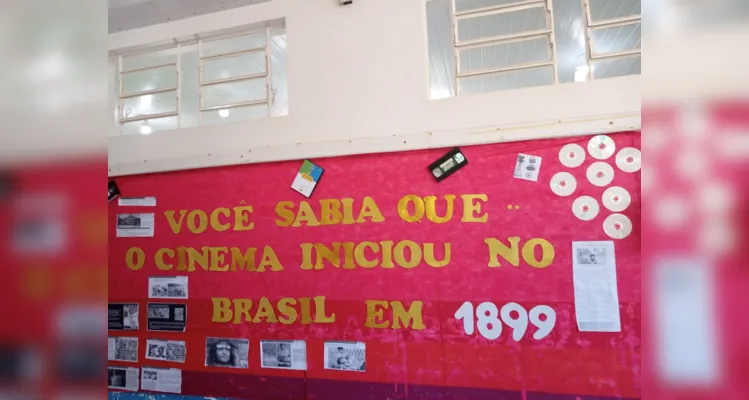 Trabalhos em sala abordaram importantes conteúdos desta arte.