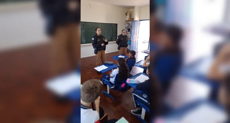 Conversa em sala contribuiu com amplo interesse dos alunos.