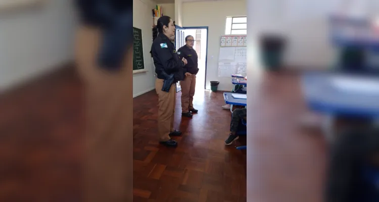 Conversa em sala contribuiu com amplo interesse dos alunos.