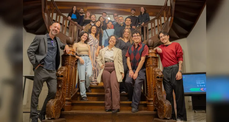 Equipe do Museu Campos Gerais.