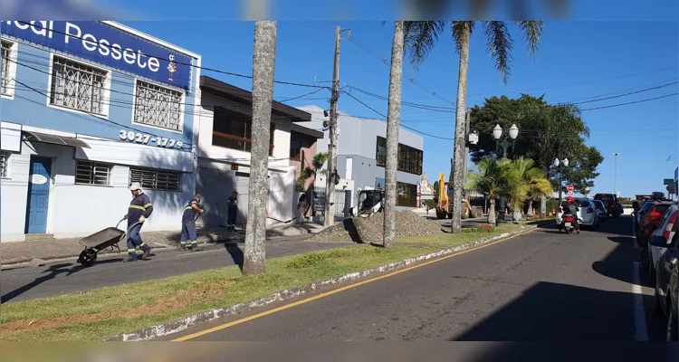 Rua da 'Santa Casa' de Ponta Grossa passa por melhorias |