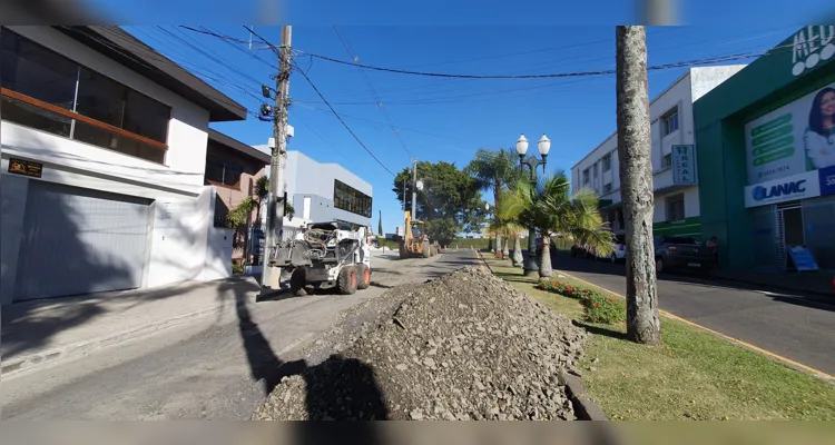 Rua da 'Santa Casa' de Ponta Grossa passa por melhorias |