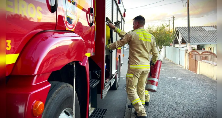 Agentes de segurança se dirigiram à região da Ronda.