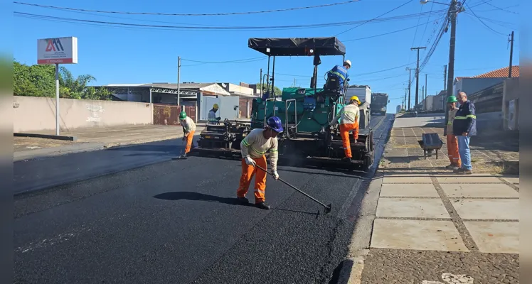 Recentemente, a Prefeitura anunciou R$ 135 milhões para obras de pavimentação.