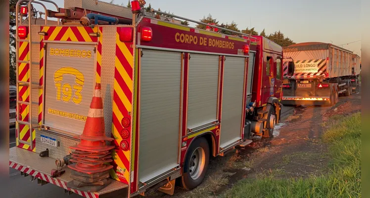 Equipes de segurança se mobilizaram para atender a situação.