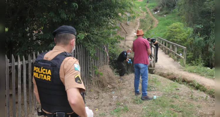 Polícia Militar compareceu na ocorrência.