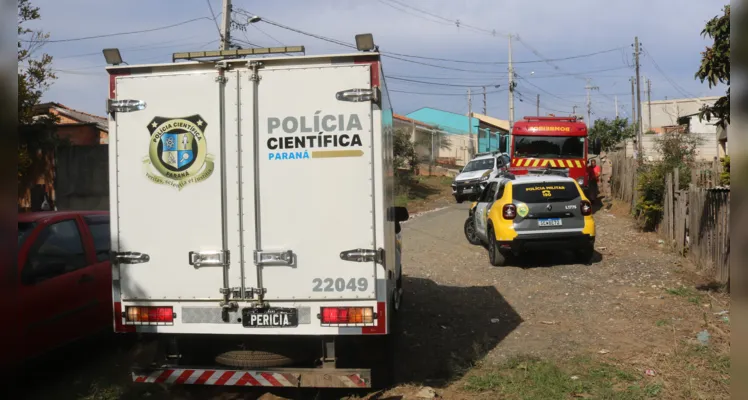 Corpo foi encaminhado para o IML de Ponta Grossa.